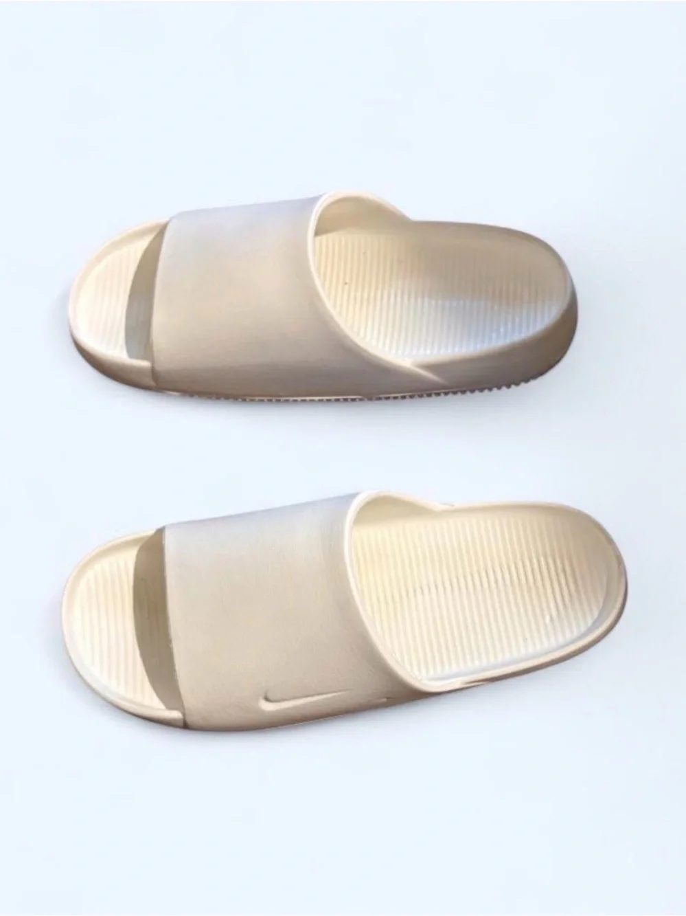 Nike Men’s White Calm Slide Sandals